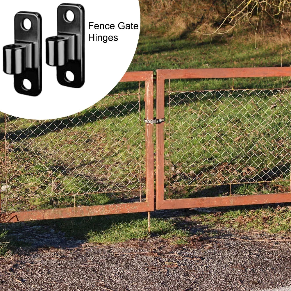 2/4pcs Door Hinges Heavy Duty 58 Gate Hinges - Rust-Resistant, Easy Install For Fences & Barns Furniture Hardware Hinges Oasis Select