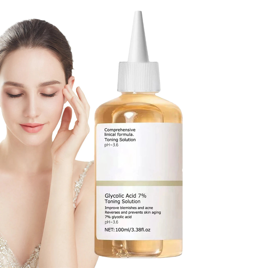 Glycolic Acid 7% Toner Nourishing Gentle Glycolic Acid Toner Remove Acne Fade Acne Fruit Acid Essence Ordinary Acne Remove Oasis Select