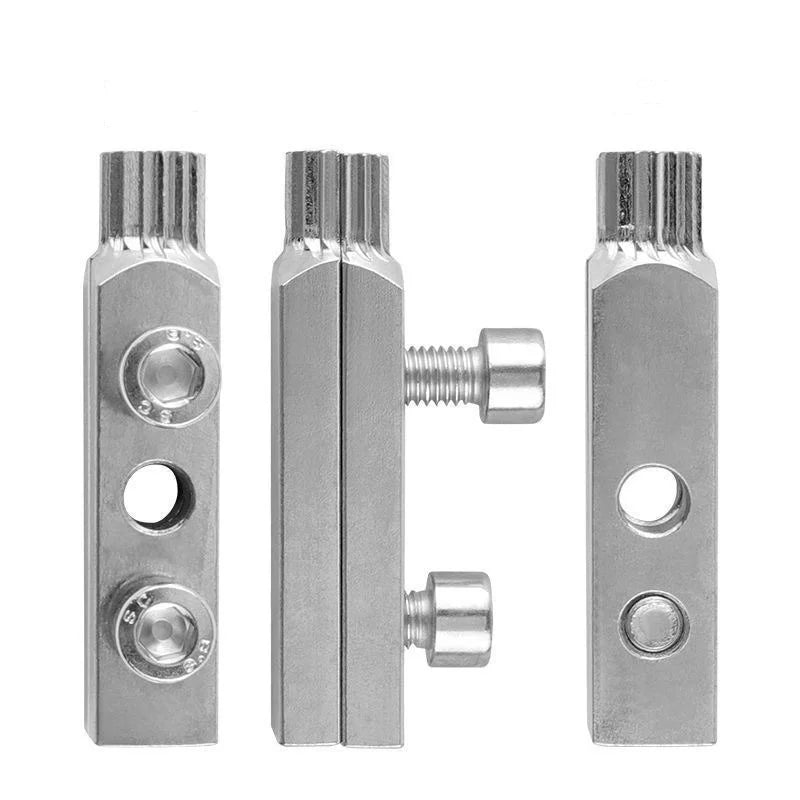 4/6 Point Faucet Angle Valve Wire Extractor Water Pipe Breakage Broken Wire Slide Tooth Broken End Removal Tool Accessory Set Oasis Select