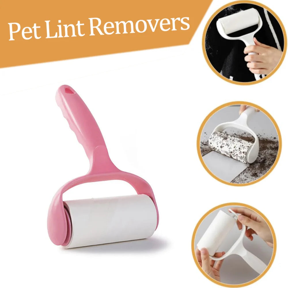 Sticky Fluff Roller Brush, Removes Pet Hair and Clothing Dust, Reusable Roller Type Hair Sticking Tool Oasis Select