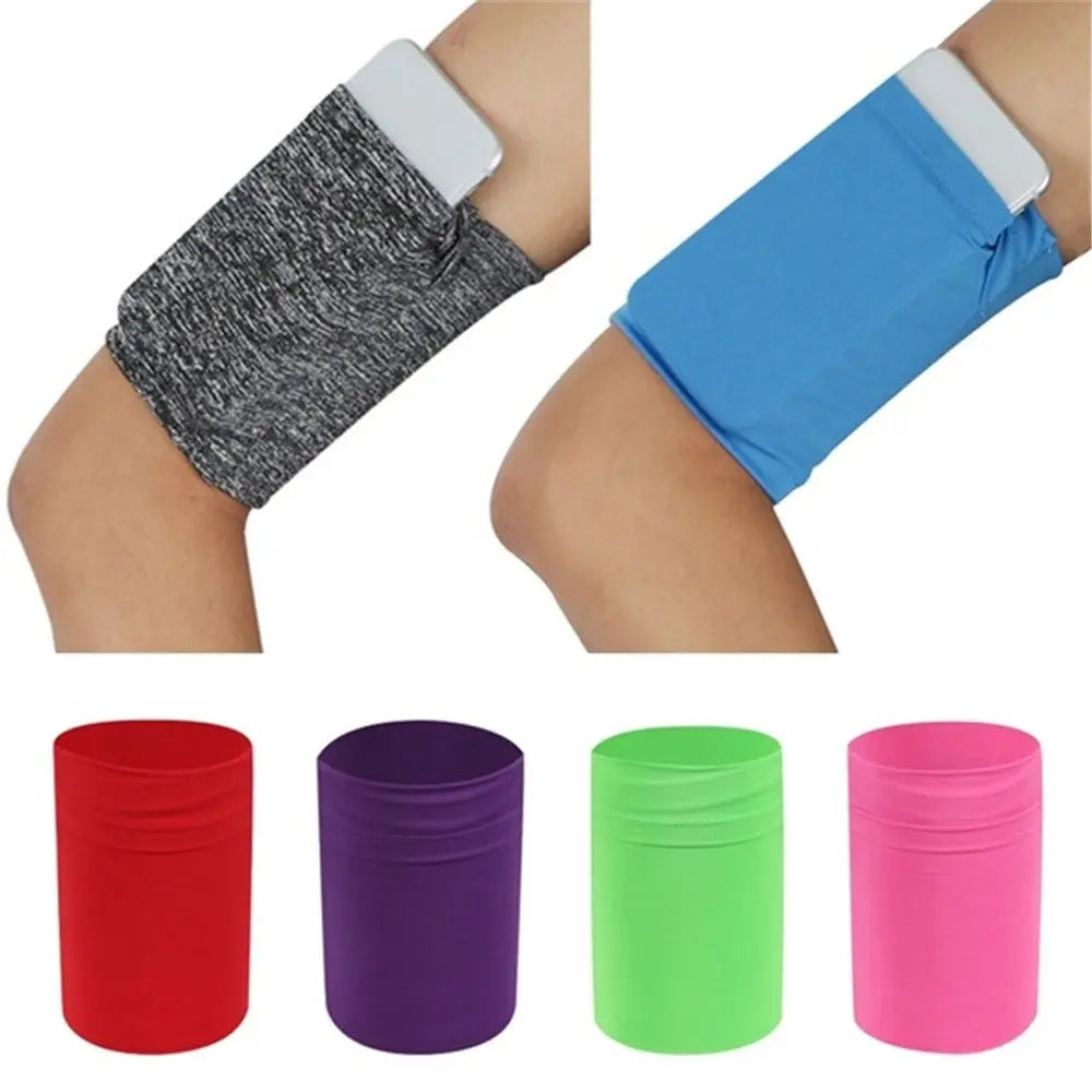 Wrist Arm Running Sport Bag Elastic Mobile Phone Armband Sports Pouch Fitness Running Gym Bags For Women Men Run Exercise Bag Oasis Select