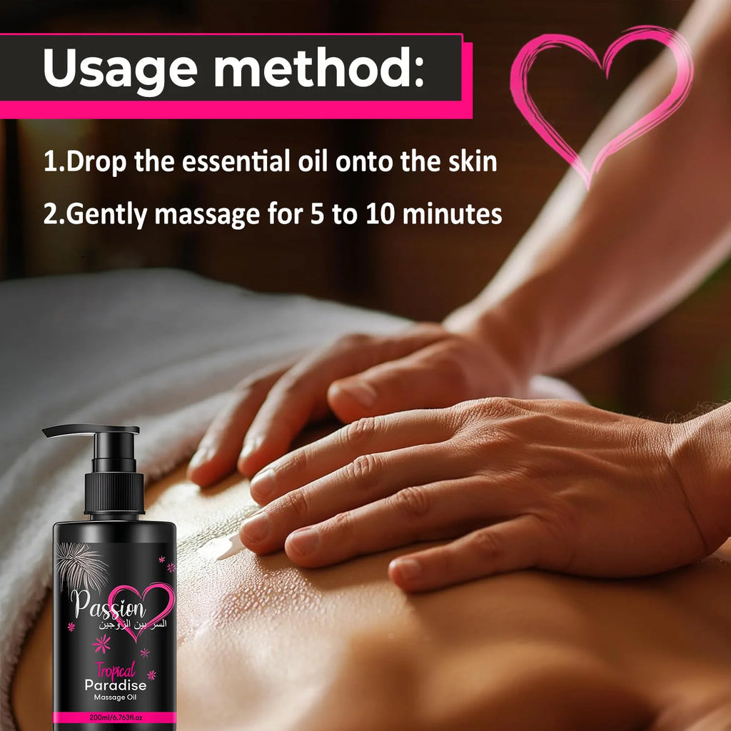 2-Pack Body Massage Oil – Sweet Almond & Jojoba | 400ml Body Massage Oil Oasis Select