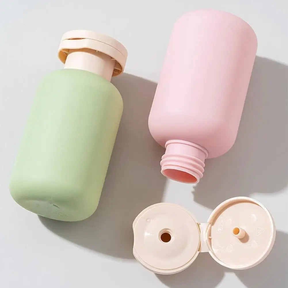 3Pcs 100ML Travel Bottles Set, Leak-Proof Refillable Portable Dispenser for Shampoo Toner Lotion Shower Gel, Travel Essentials Oasis Select