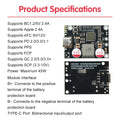 2-6S 45W Fast Charging Mobile Power Module Supports PD QC Fast Charging Protocols DIY Circuit Board Type-C USB Oasis Select Default Title