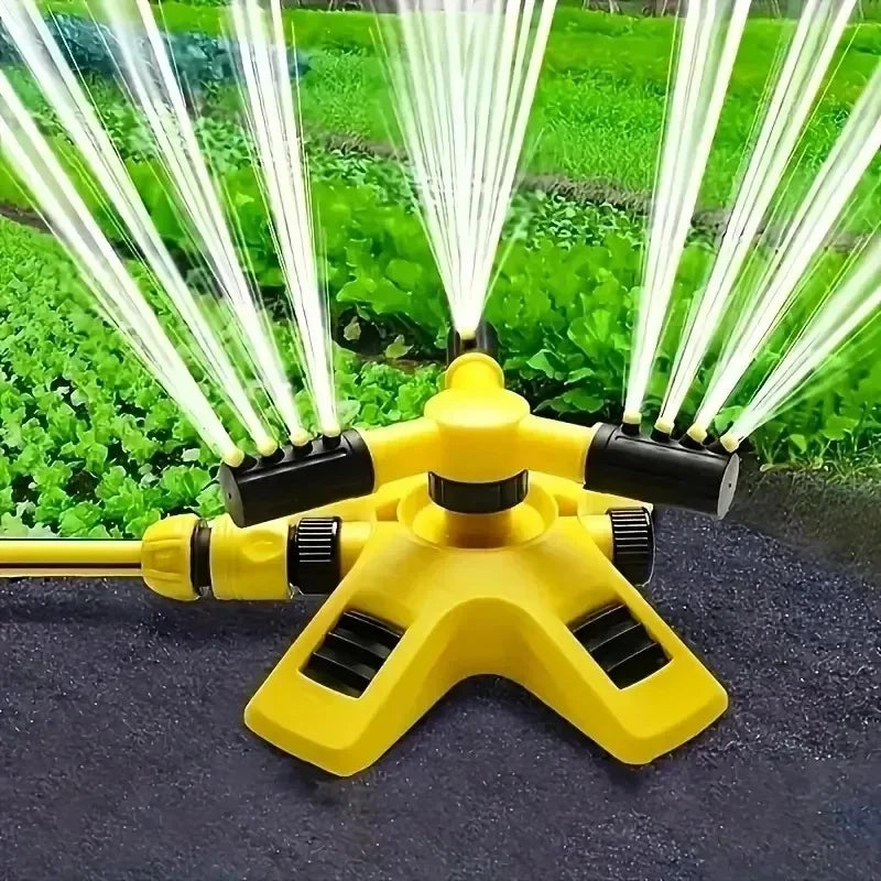 360 Degree Rotating Garden Lawn Sprinkler Automatic Large Area Watering Irrigation Sprayer for Yard Outdoor Plant Care Oasis Select