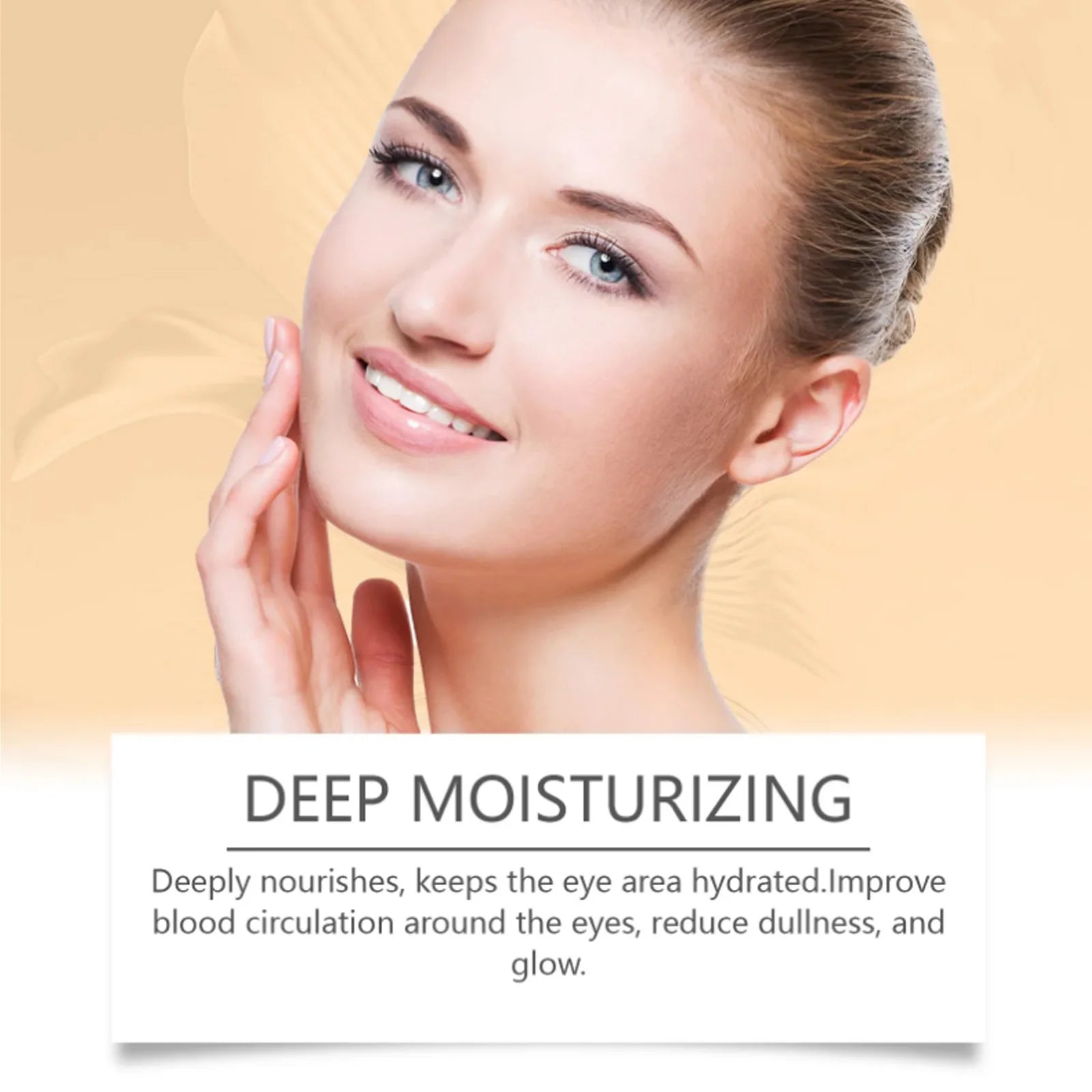 Snail Peptide Eye Cream Remove Eye Bag Anti-Puffiness Fade Dark Circle Firming Skin Roller Massage Nourishing Care Eye Cream Oasis Select