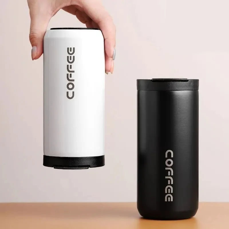 400ML Stainless Steel Coffee Thermos Bottle Thermal Mug Leakproof Car Vacuum Flasks Coffee Cup Travel Portable Insulated Bottles Oasis Select