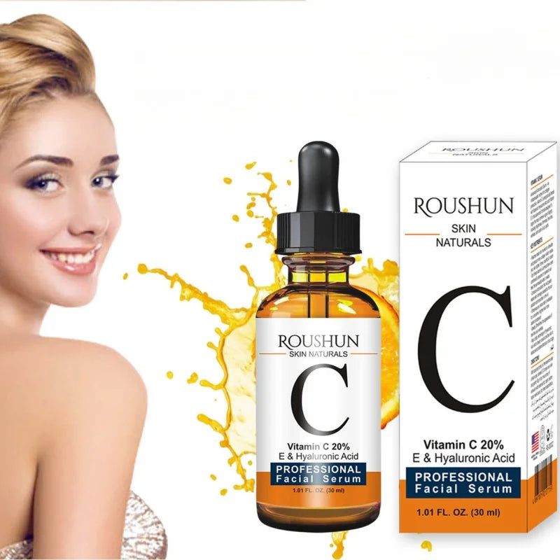 ROUSHUN Vitamin C Face Serum – Hydrating & Brightening Essence