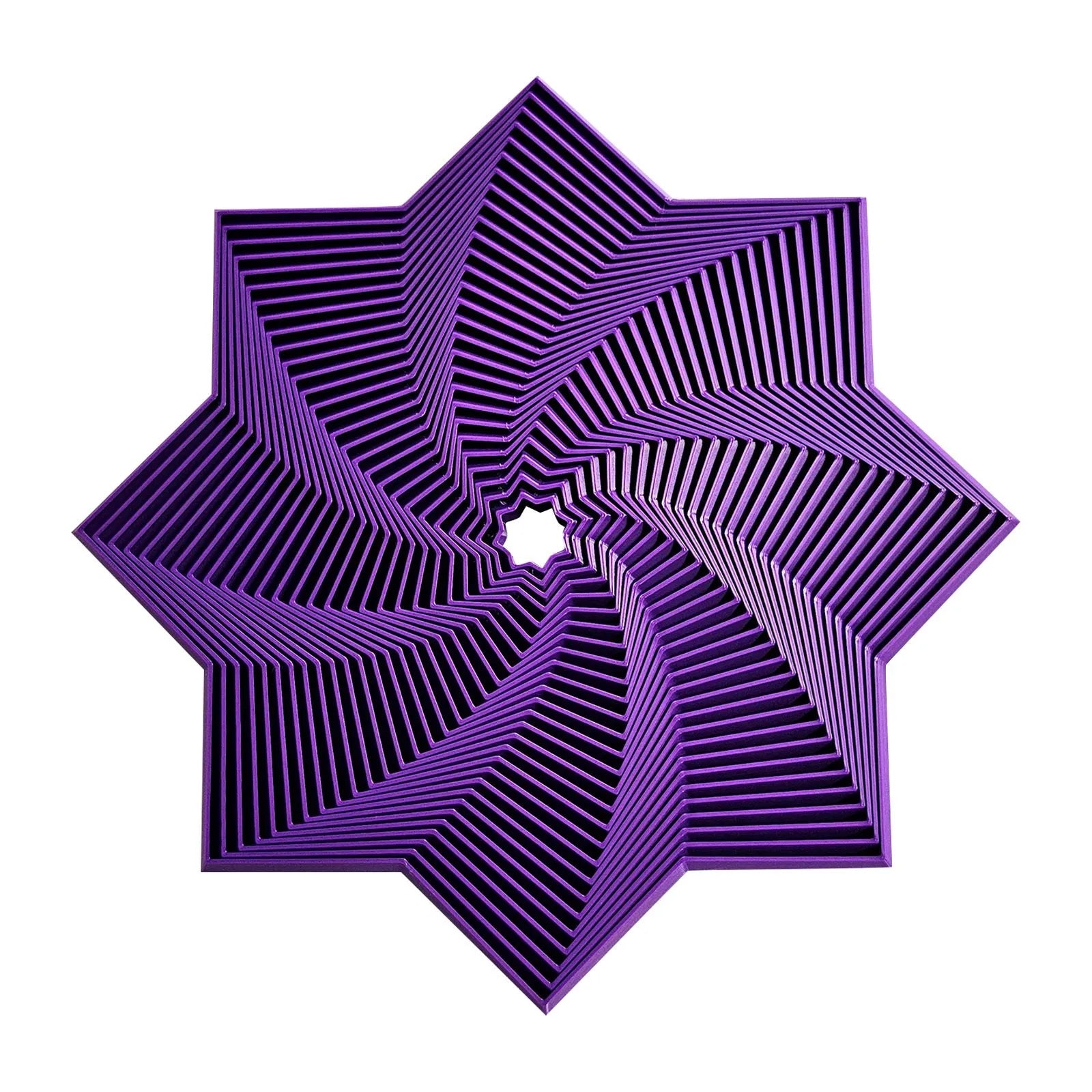 3D Octagonal Fidget Toy – Geometric Stress Relief Sensory Toy Fidget Sensory Toy Oasis Select Purple One Size