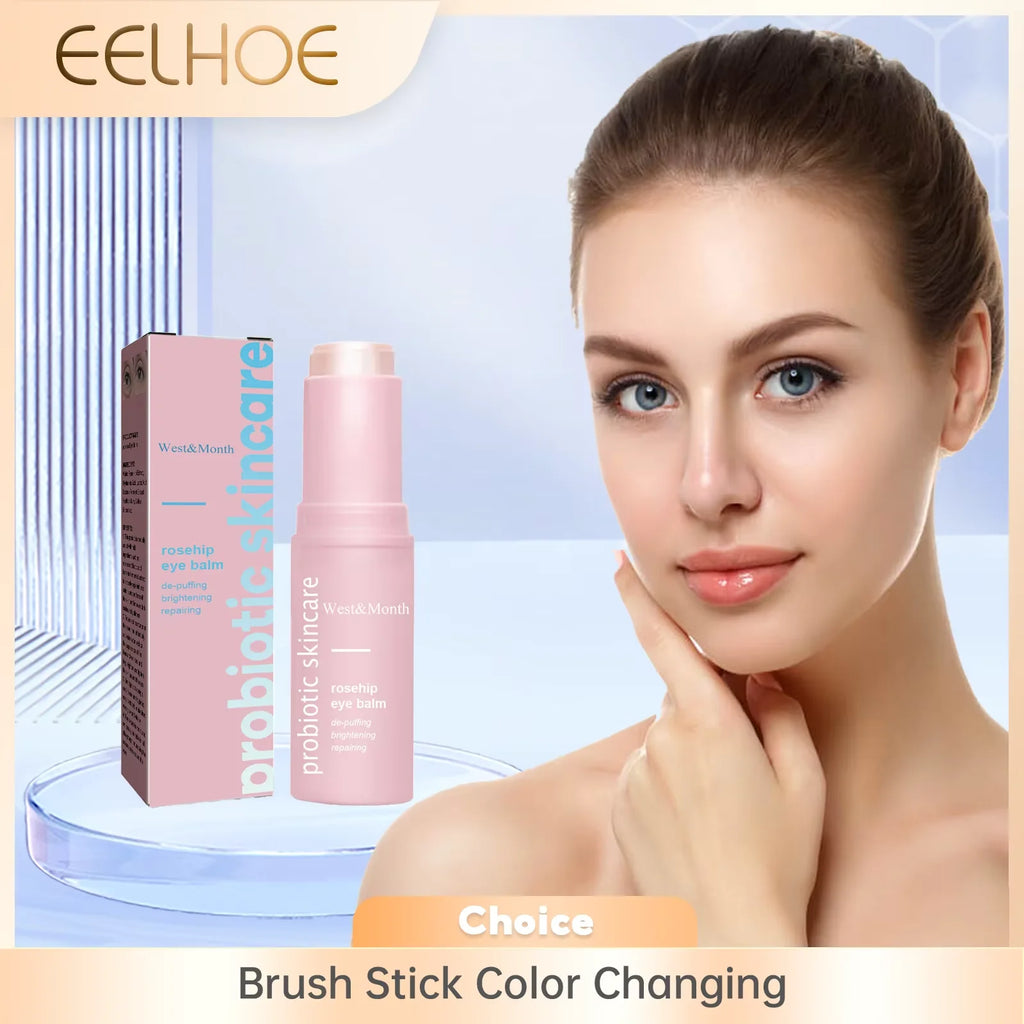 Rosehip Eye Cream Lifting Moisturizing Balm Stick Remove Dark Circles Eye Bags Puffiness Hyaluronic Acid Anti Wrinkle Eye Cream Oasis Select