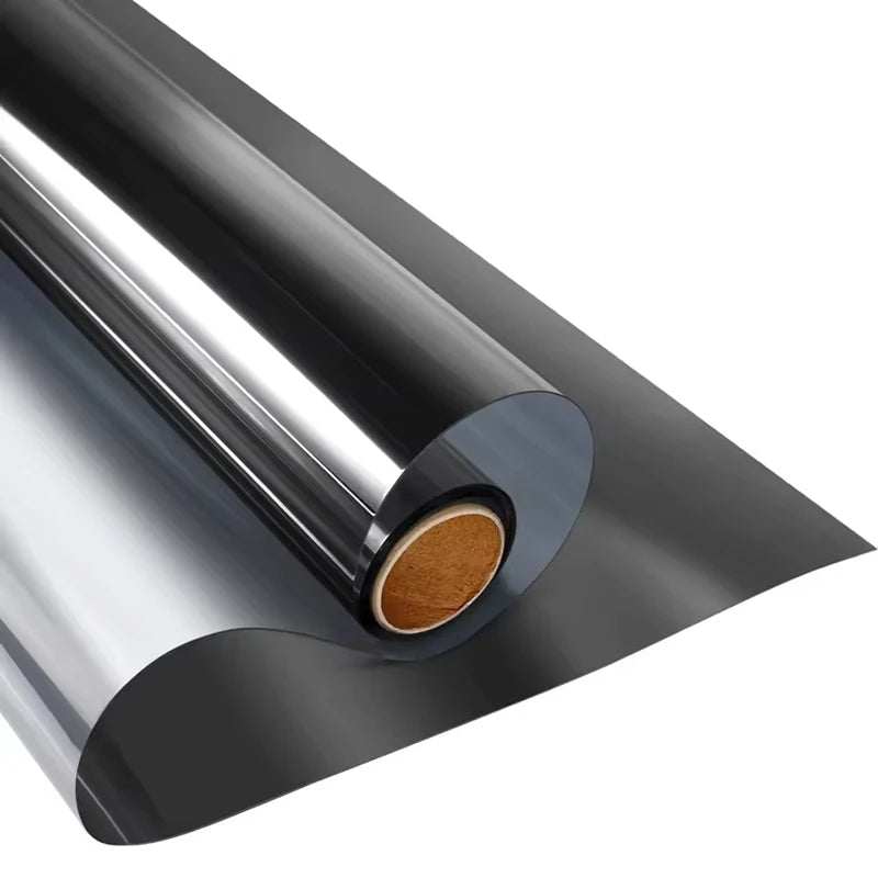 Home Balcony Sunshade Film One-Way Vision Window Sticker Privacy Window Film Heat Insulation Film UV Protection Window Film. Oasis Select heiyin 50cmX5m