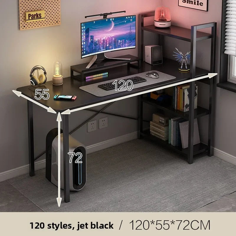 Multi-functional Gaming table Computer table Desktop desk Bookshelf table Game table Writing table Oasis Select