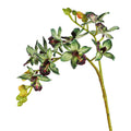 2 Fork Artificial Phalaenopsis Branches Realistic Handmade Artificial Butterfly Orchid Flower Real Touch Simulation Plant Oasis Select Green