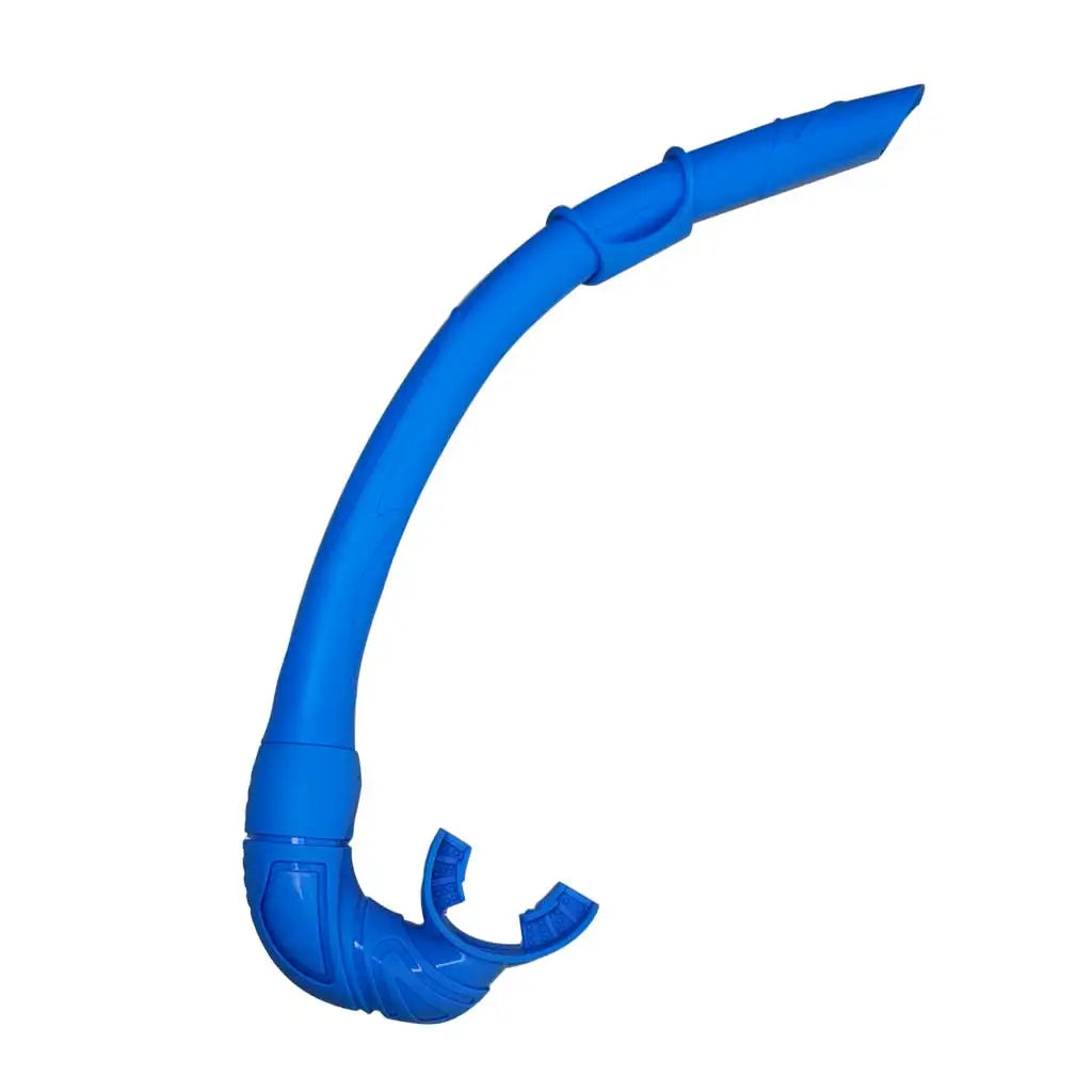 Roll Up Silicone Snorkel Swimming Swim Snorkel with Hanging Buckle Comfortable Breathing Tube for Snorkeling Oasis Select Blue No clip