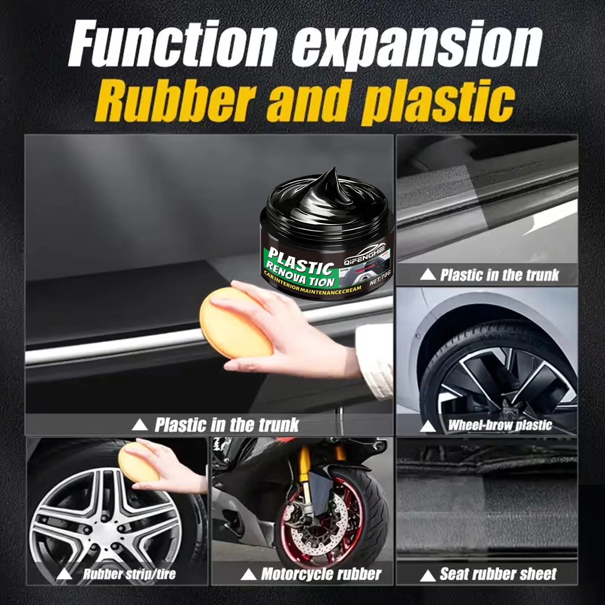 Car Interior Wax – PVC & Plastic Care for Dashboard & Seats Car Interior Wax Oasis Select