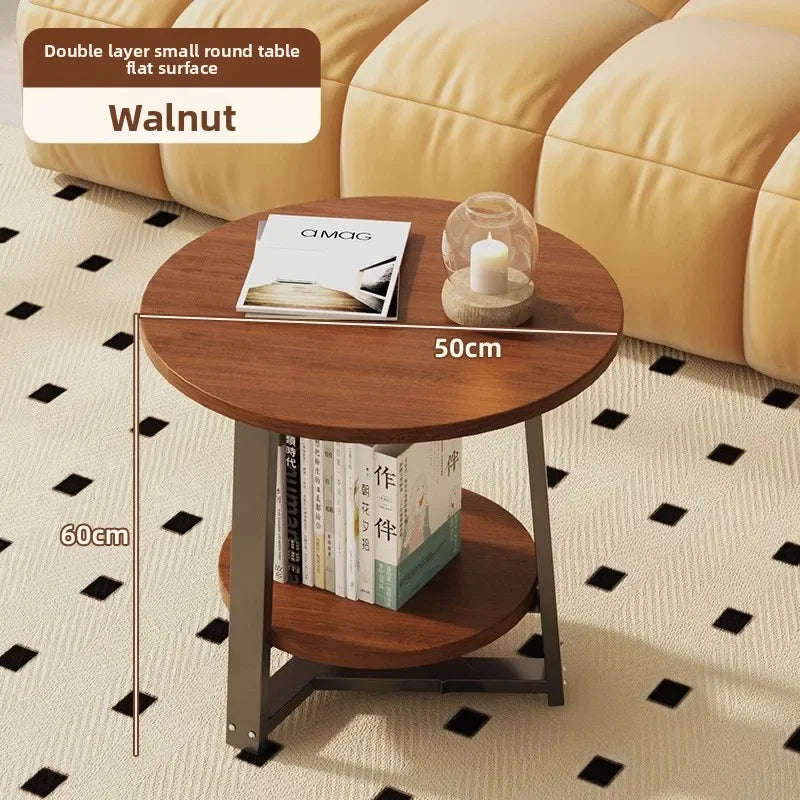 Multi-functional Coffee table Japanese creative annual ring small coffee table small apartment sofa side balcony tea table Oasis Select SC-PM-GAO-50-60
