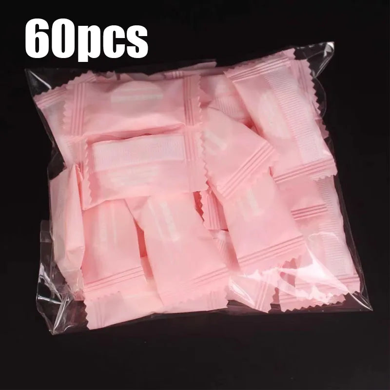 10/60pcs Portable Compressed Face Towels Disposable Cotton Coin Tissue Suitable For Travel Beauty Salon Makeup Remover Cleaning Oasis Select 60pcs