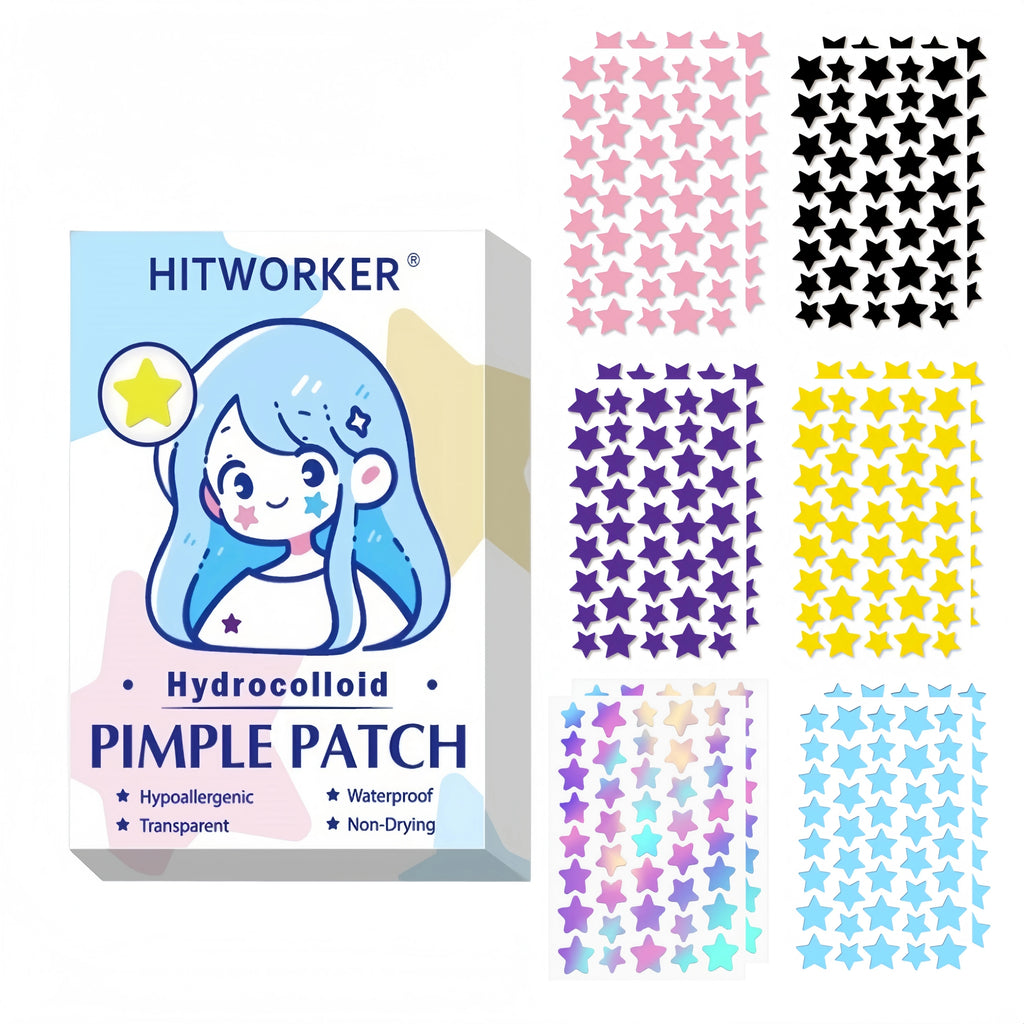480/240 pieces/box of star shaped hydrogel acne patch, alcohol free, gentle and non irritating absorption acne patch Oasis Select
