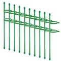 10Pcs Plant Supports Stakes Adjustable Flower Stand Sticks Reusable Plant Clips Bonsai Fixing Tool Flower Grow Holder Stakes Oasis Select 10Pcs