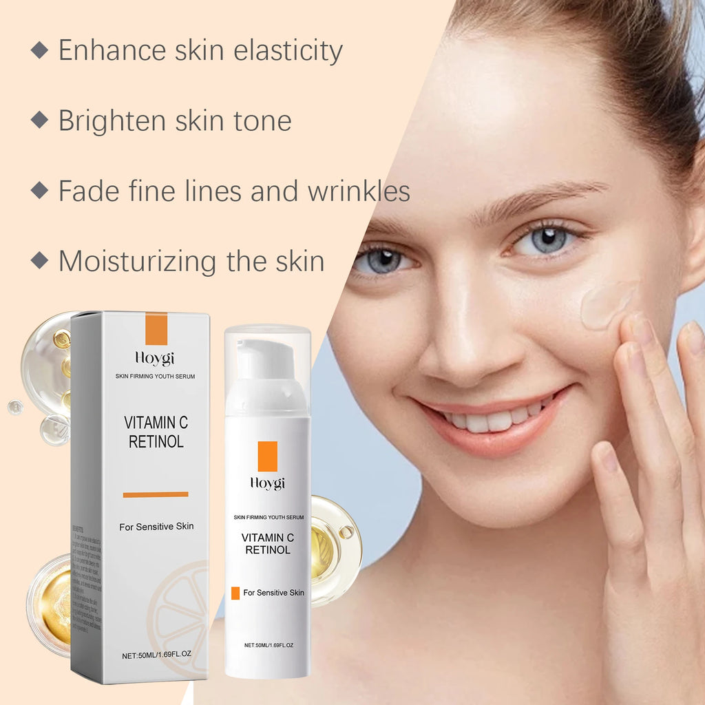 Hoygi Retinol Vitamin C Face Cream – Anti-Aging, 50ml Anti-Aging Face Cream Oasis Select
