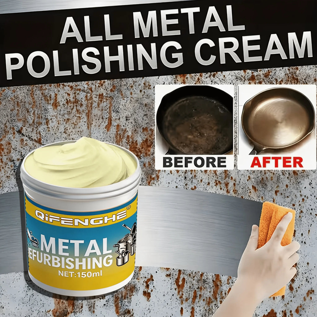 Metal Polishing Paste – Chrome & Multi-Metal Polish Compound Metal Polish Compound Oasis Select