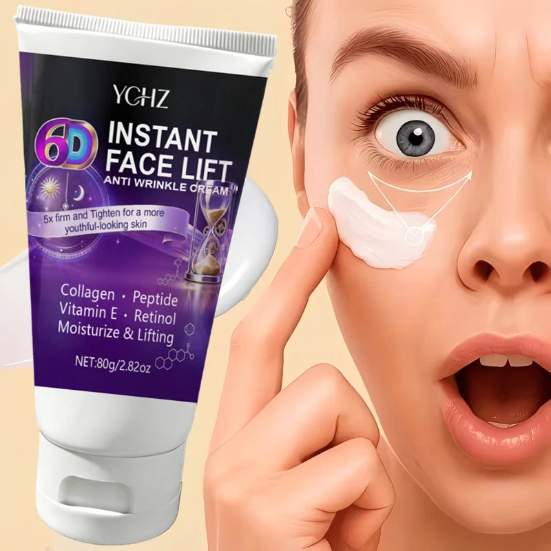 6D Instant Firming Cream – Anti-Wrinkle & Tightening | 80g