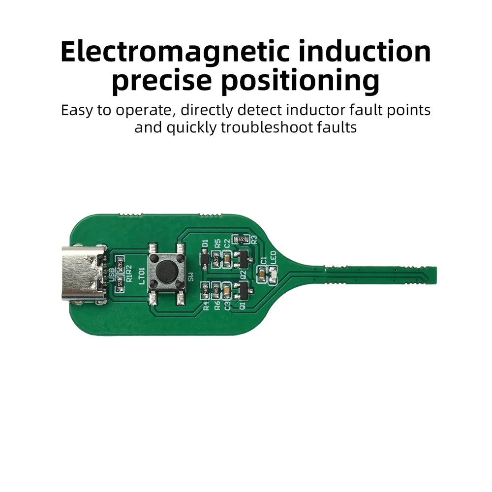 Inductance Tester For Motherboard Repair Quick Fault Detection With USB Type C Port High Precision Electromagnetic Induction Oasis Select