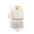 2/3Layer Large Capacity Storage Mesh Bag Underwear Socks Storage Bag Breathable Wardrobe Organizer With Clothes Hanger Oasis Select M