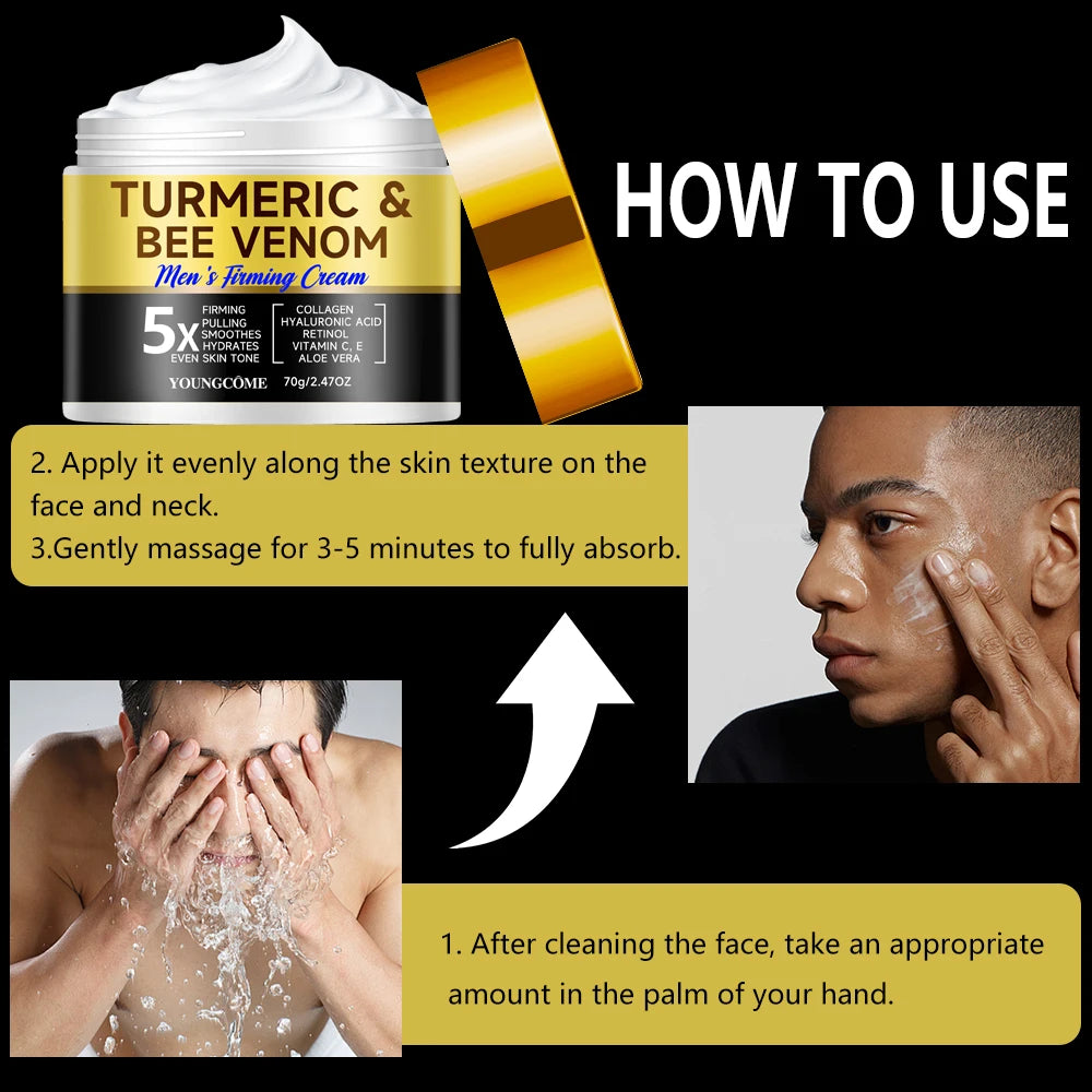 YOUNGCOME Men's Retinol Collagen Face Cream | Firming Moisturizer Men's Face Cream Oasis Select