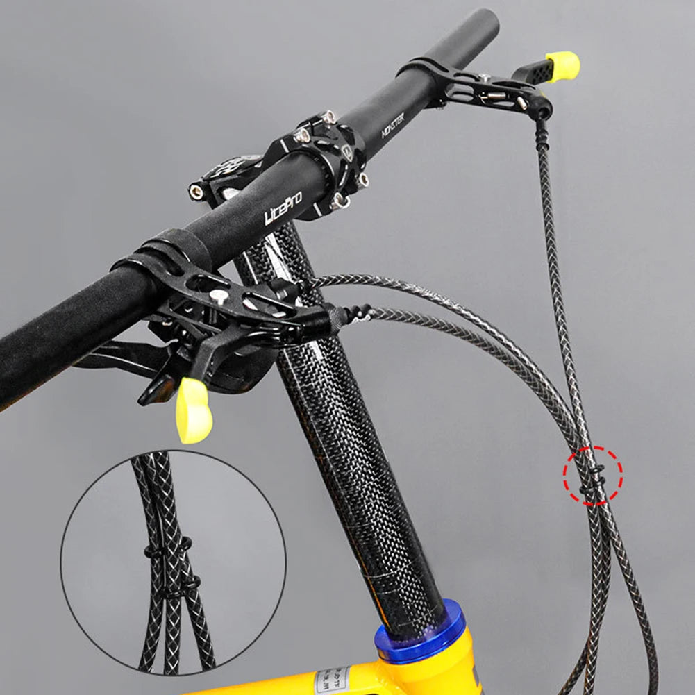10PC Bicycle Cable Clamp Shift Brake Cable Holder For MTB Road Bike Folding Bike Road Mountain Bike Bicycle Accessories Oasis Select