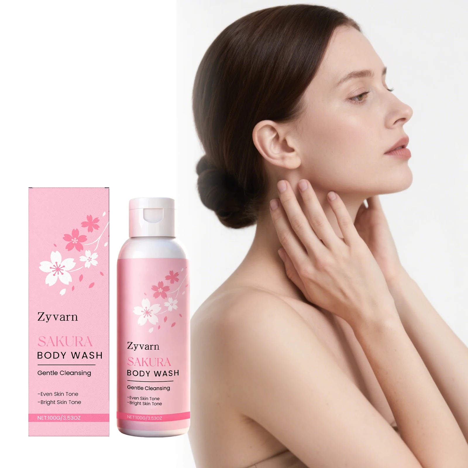 Sakura Body Wash – Moisturizing, Deep Cleansing & Fragrance
