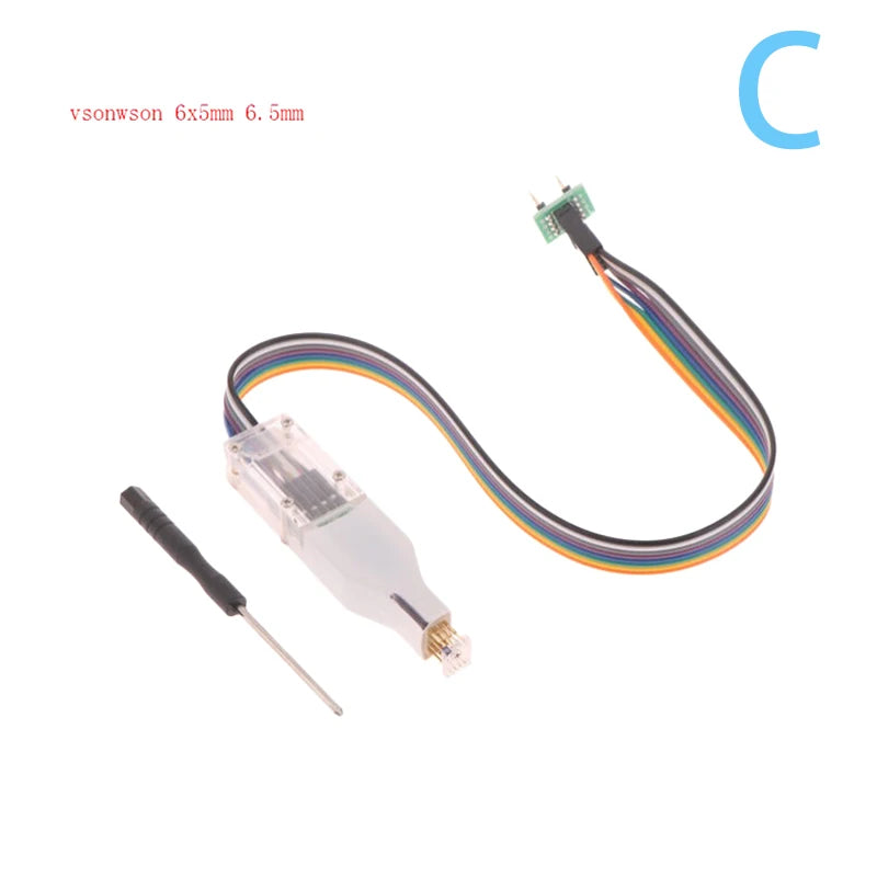 Sop8 W-son Chip Download Burn Write Probe Spring Needle Flash Eeprom Chip Burner Cable Oasis Select C