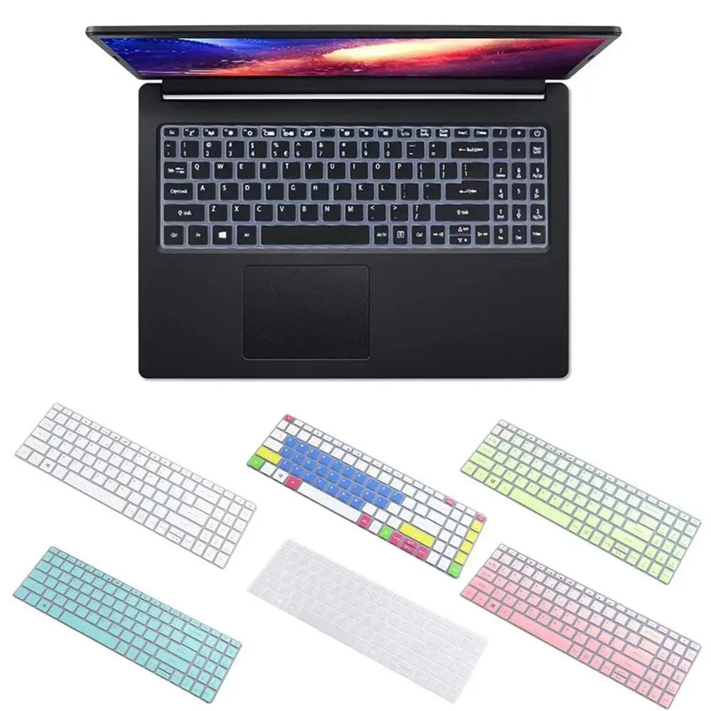 Laptop Keyboard Cover Skin for Acer Aspire 3 A315-56G A315-55G A315-55 A315 55 55G/ Aspire 5 A515-55G A515-55 A515 55G 15.6 Inch Oasis Select