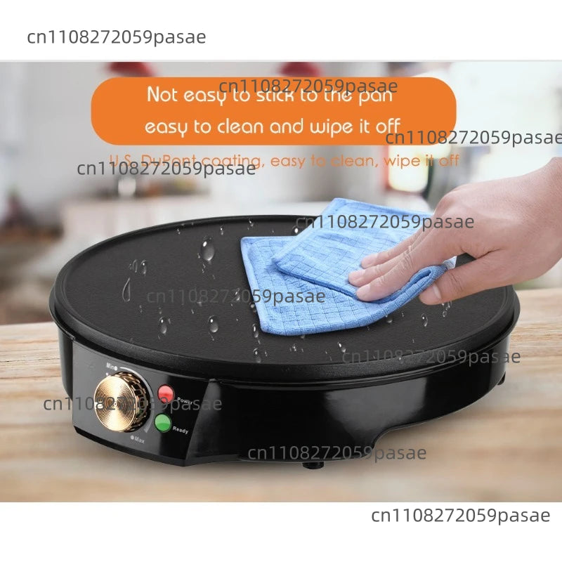 Multifunction Pancake & Waffle Maker | Adjustable Temp BBQ Grill