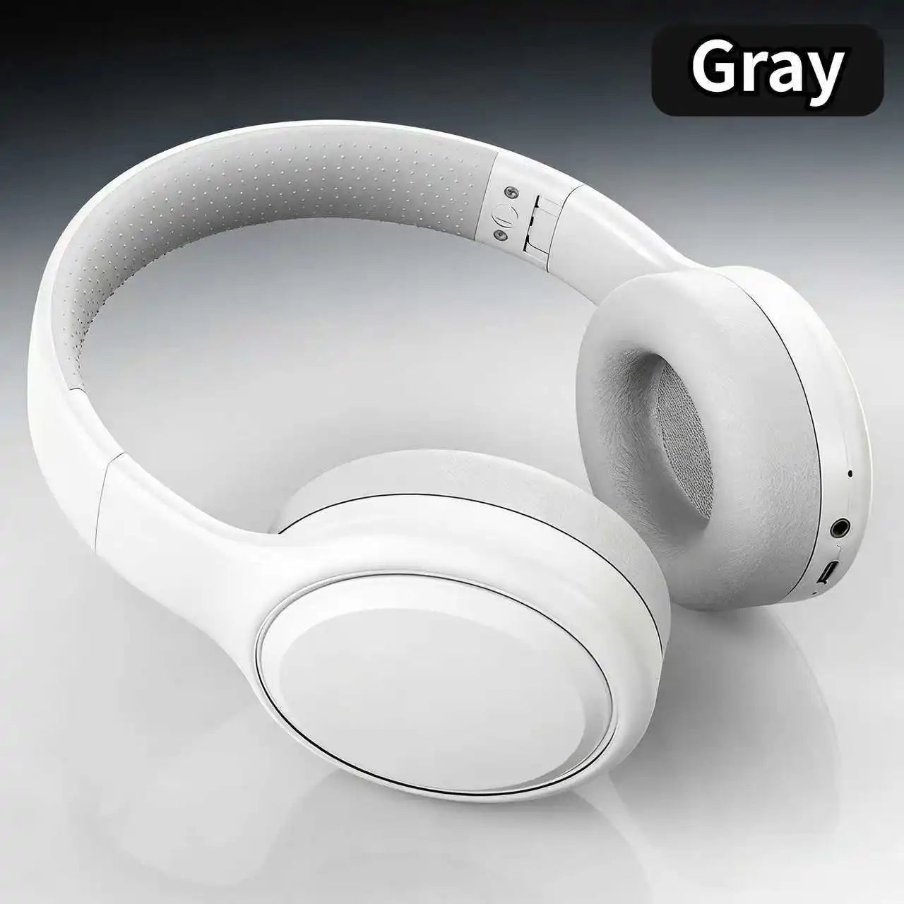 Bluetooth 5.3 Headsets Gaming Headphones Dual Mode Wireless Earphones Foldable Noise Reduction Music Headsets For iPhone Xiaomi Oasis Select GRAY