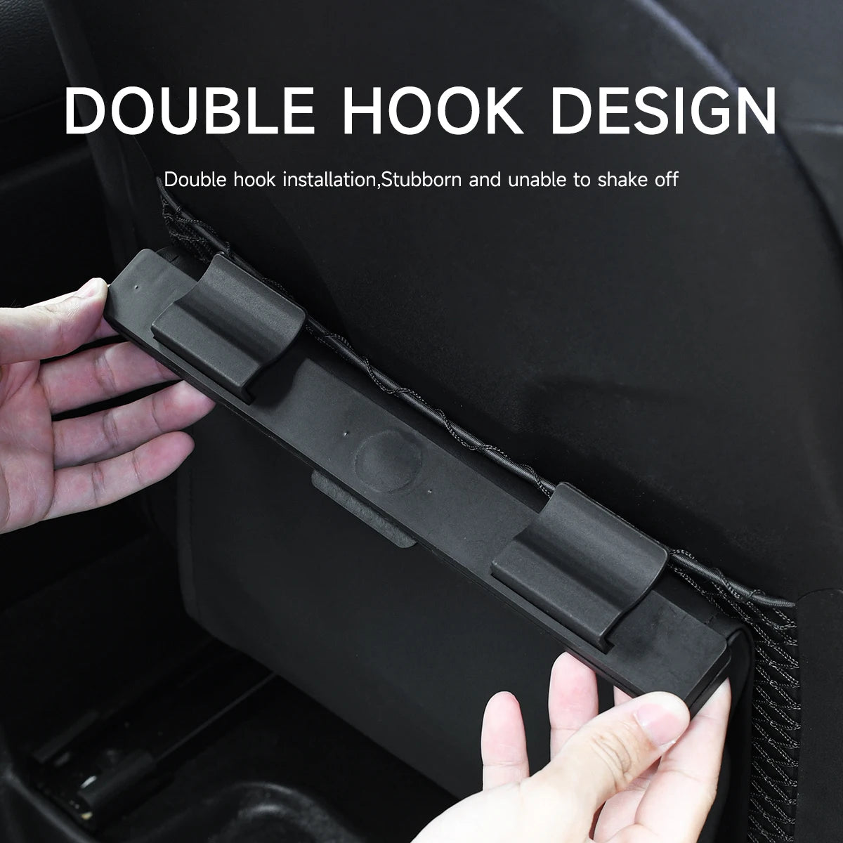 LED Car Garbage Bag Waterproof Magnetic Adsorption Trash Can Back Seat Hanging PU Leather Storage Box Pocket Leak-proof Oasis Select
