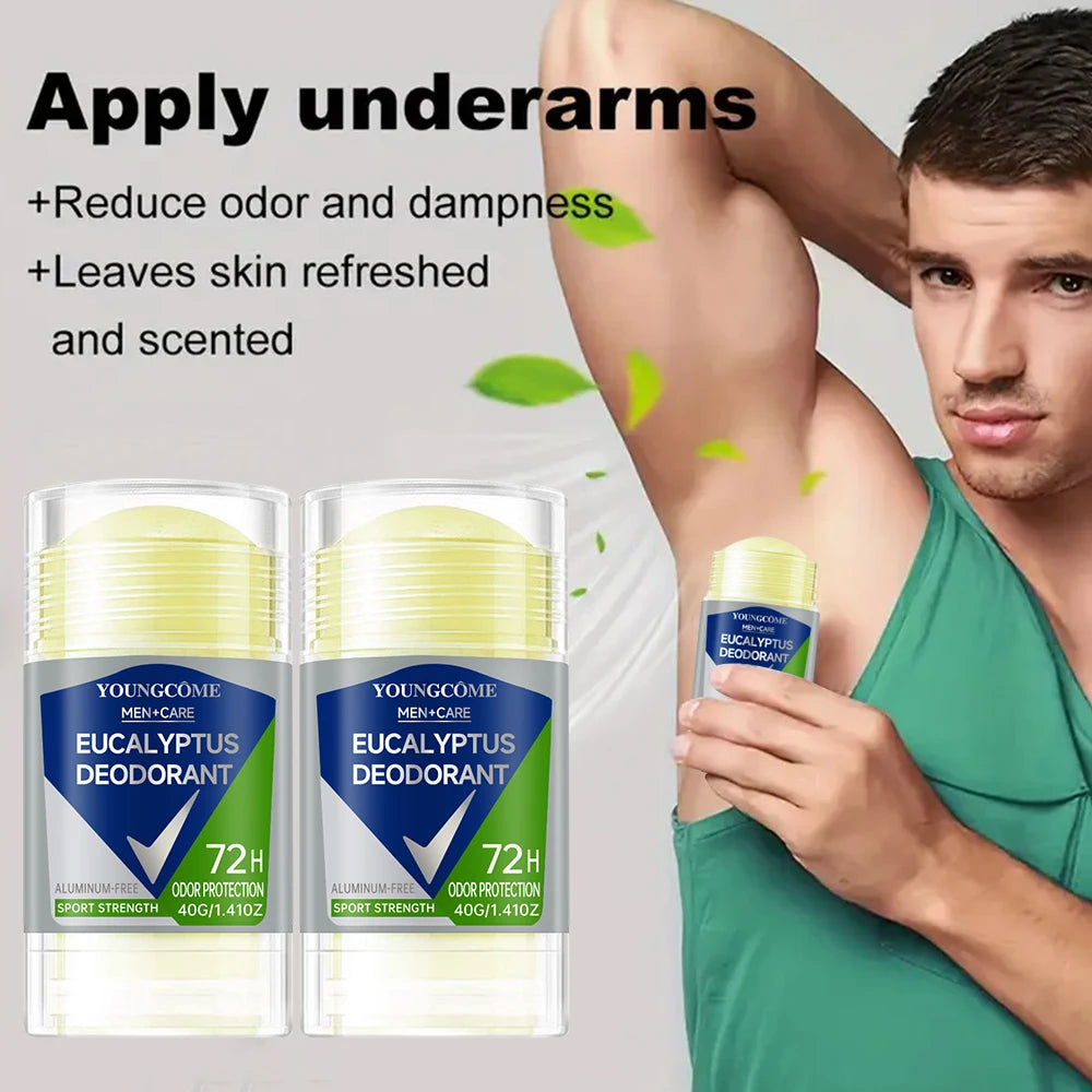 Men's 2-in-1 Moisturizer & Deodorant Set | SPF 15, Aluminum-Free Men's Grooming Set Oasis Select Set A-2PCS