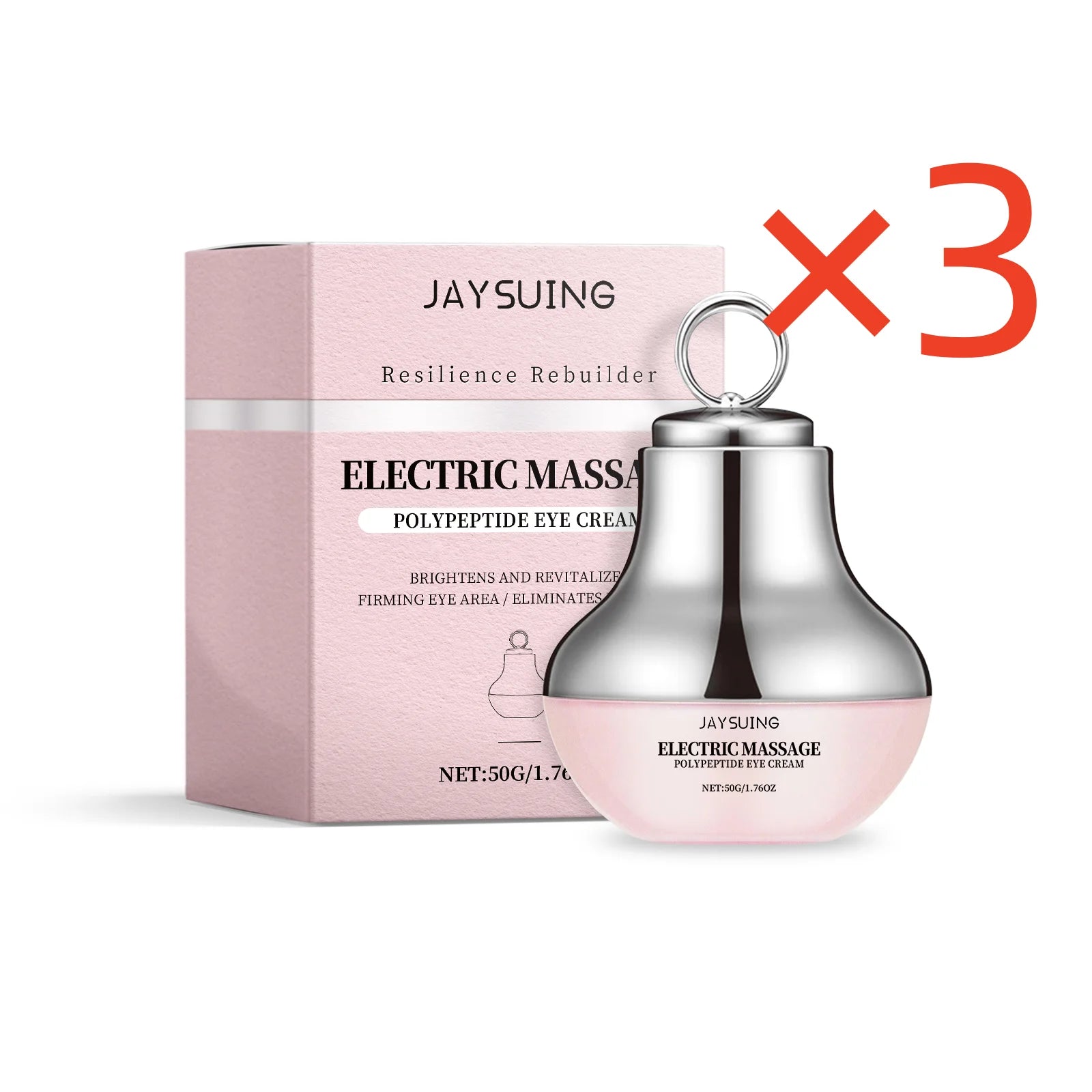 Electric Firming Eye Cream Accelerate Absorption Moisturize Skin Fade Dark Circles Reduce Crow's Feet Automatic Roller Eye Serum Oasis Select 150g boxed 50g