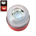 V16 Flashing Light LED White Emergency Light Yellow Car Warning Light Traffic Flash with Battery Bottom Strong Magnetic Oasis Select 02 1PCS