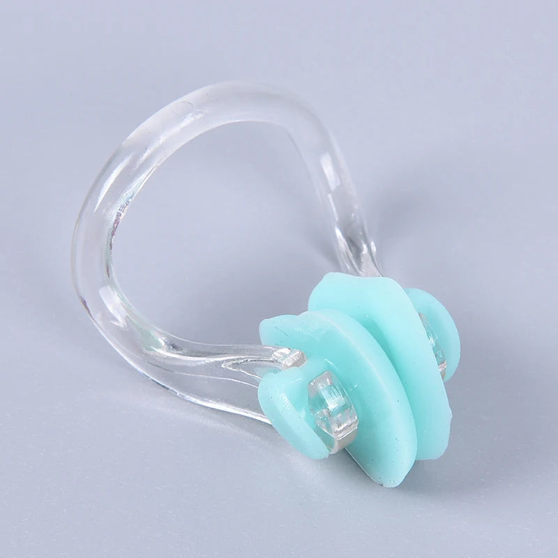 10pcs/lot High Quality Reusable Soft Silicone Swimming Nose Clip Comfortable Diving Surfing Swim Nose Clips For Adults Children Oasis Select