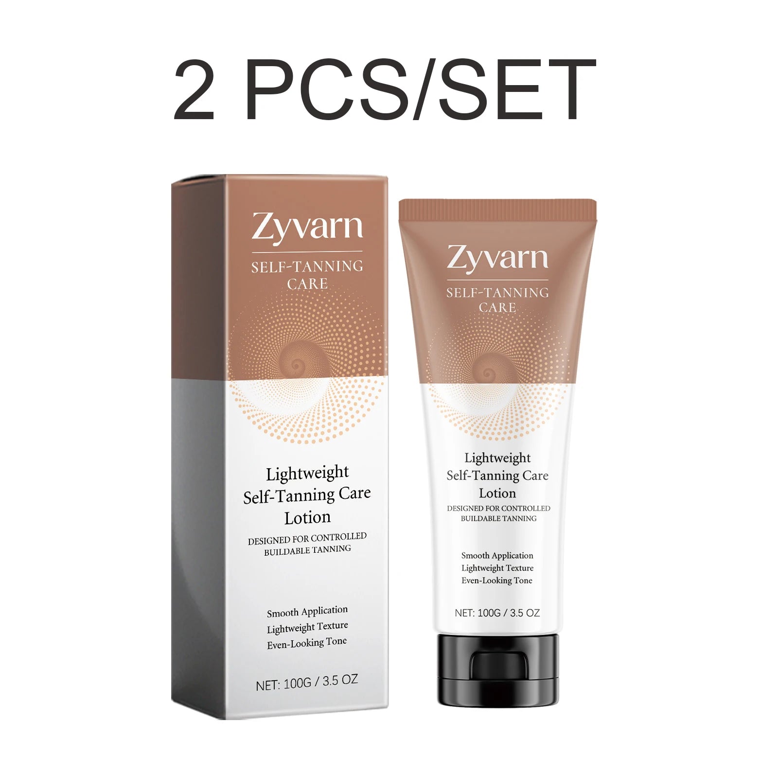 Self Tanning Lotion Sunless Tanner Natural Glow Buildable Tan Streak Free Hydrating Lightweight Even Bronze Non Greasy 100g Oasis Select 2 PCS