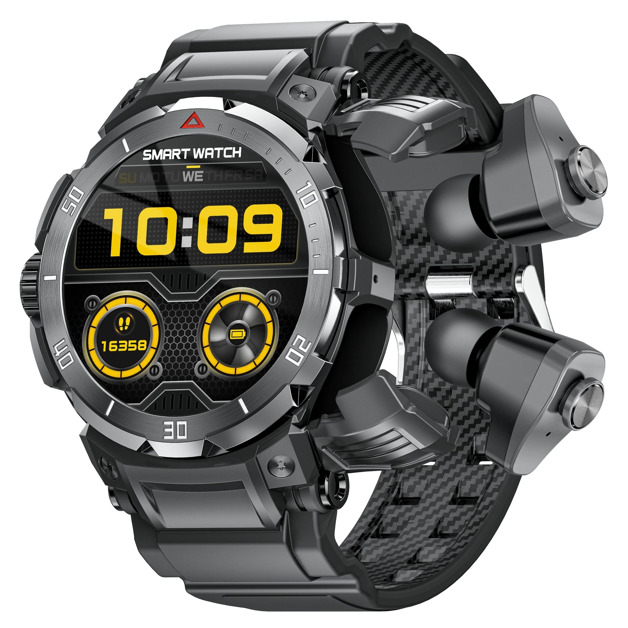 MINGCC GT100 PRO 2-in-1 TWS Smartwatch NFC & Bluetooth