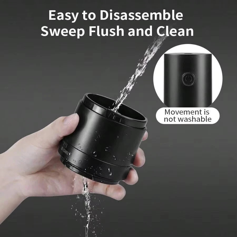 Electric Burr Coffee Grinder – 38 Levels, Rechargeable & Ceramic