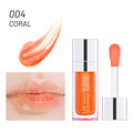 Moisturizing Lip Oil Plumping Lip Gloss Makeup Sexy Plump Lip Glow Oil Tinted Lip Plumper Clean Moisturizer Crystal Brighten Rep Oasis Select 004 coral