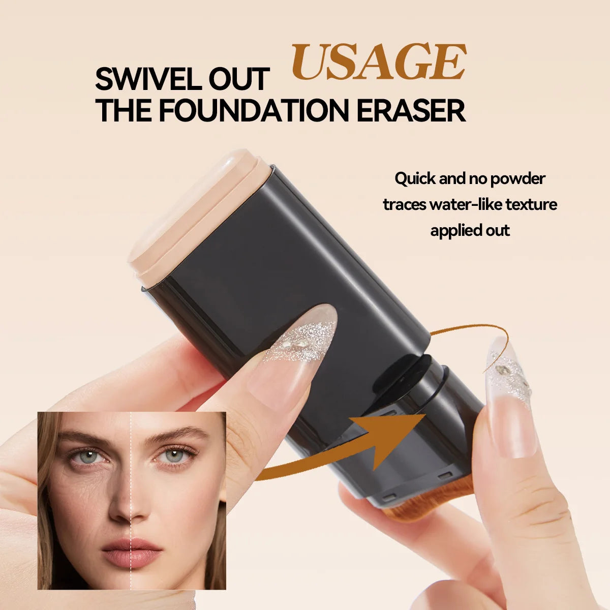 Moisturizing Foundation Stick – Lightweight Long-Lasting Makeup Foundation Stick Oasis Select
