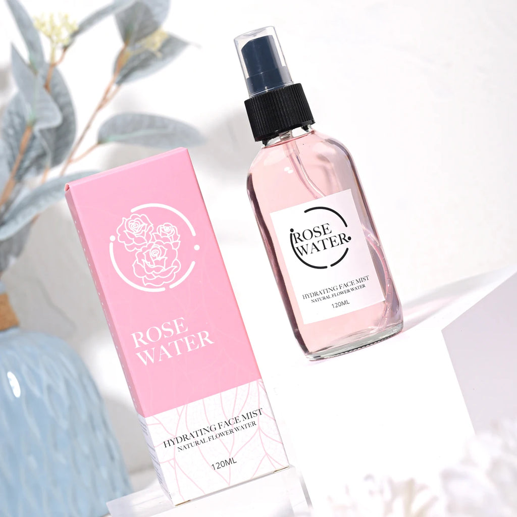 Rose Pure Dew Toner 120ml – Moisturizing & Firming Facial Toner