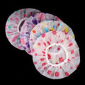 5pcs Waterproof Shower Cap WOMEN'S Household Bathing Anti-oil Smoke Hair Care Shower Cap Dry Hair Cap Oasis Select 5pcs