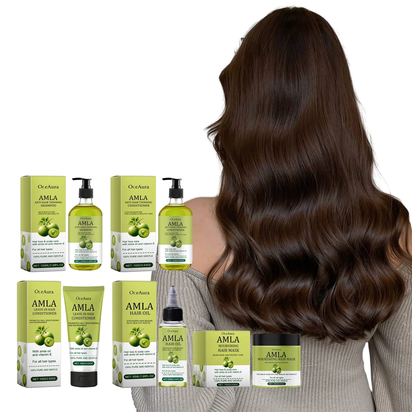 OceAura Amla Oil Hair Mask – Growth, Repair & Frizz Control Amla Oil Hair Mask Oasis Select