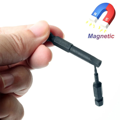 10-Pc Magnetic Hex Allen Wrench Drill Bit Set – SAE & Metric Hex Drill Bit Set Oasis Select