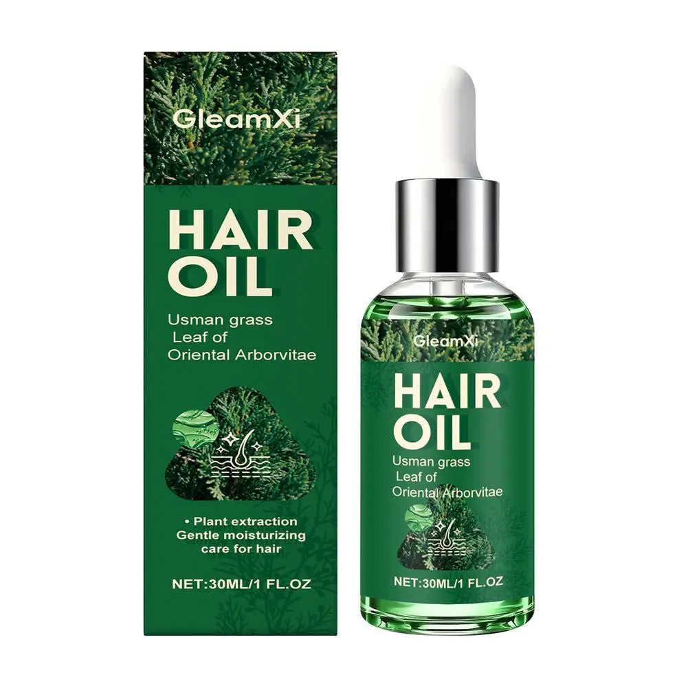 Natural Usman Shampoo Bar + Hair Mask+Hair Oil Set, Usma Grass Soap for Women&Men Gray Hair Reverse, Hair Thickening & Darkening Oasis Select hair oil